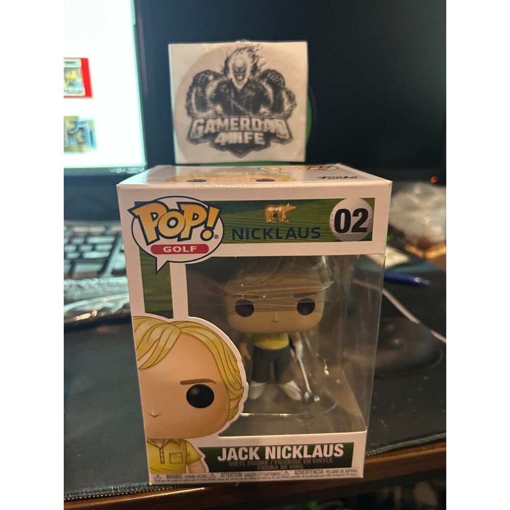 Funko Pop! Golf - Jack Nicklaus # 02 Rare